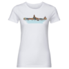 Deventer art dames T-shirt wit