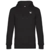 Deventer hoodie retro zwart achterkant - Afbeelding 2
