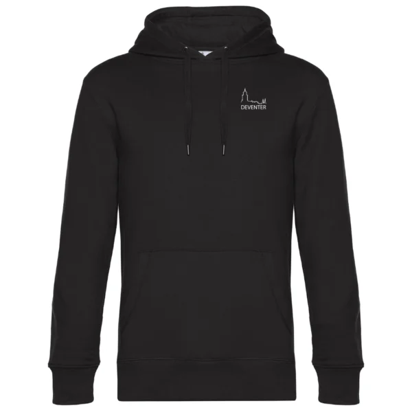 Deventer classic hoodie zwart